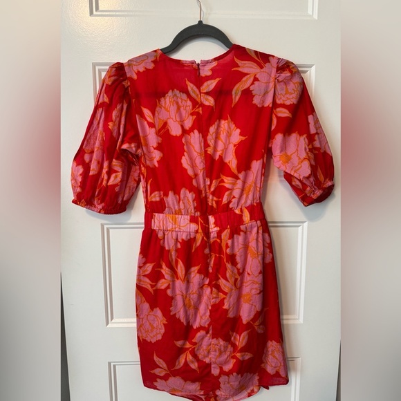 Olivaceous Tropical Print Dress Size Small - Picture 2 of 10
